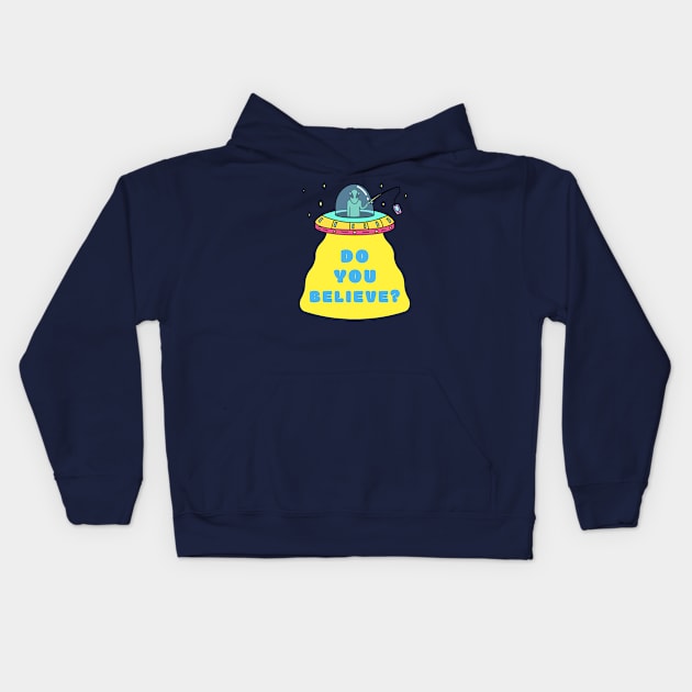 Do You Believe? Kids Hoodie by Jcaldwell1